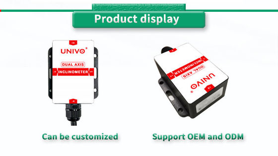 UBIS-828Y Industrial Dual Axis Inclinometer For Analog And Digital Measurement